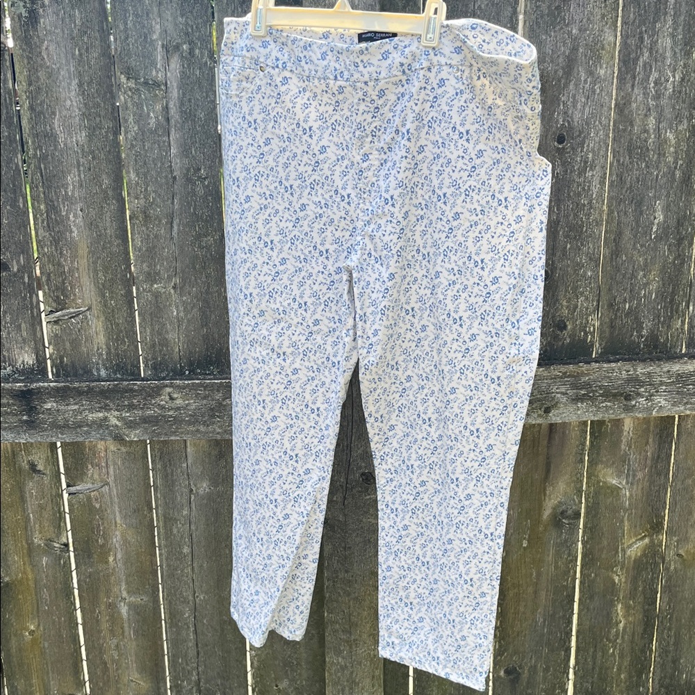 Stretch cropped pants XL